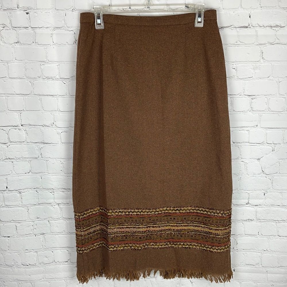 Sag Harbor VINTAGE Wool Blend Lined Skirt Size 10P